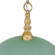 Load image into Gallery viewer, Farmhouze Light - Rustic 1 - Light Gold Green Patina Metal Saucer Shade Pendant - Pendant - 18.5 in - 
