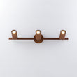 Load image into Gallery viewer, Farmhouze Light-Rustic 4-Light Adjustable Walnut Ceiling Track Light-Ceiling Light-3 Bulbs-
