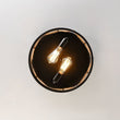 Load image into Gallery viewer, Farmhouze Light - Rustic Brown Hemp Rope Drum Lantern Semi Flush Mount - Ceiling Light - Oil - Rubbed Bronze - 
