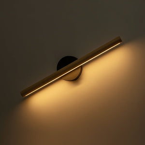 Farmhouze Light - Rustic Dimmable LED Adjustable Linear Pine Vanity Wall Lamp - Wall Sconce - 2 Units - 