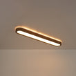 Load image into Gallery viewer, Farmhouze Light-Rustic Walnut Wood 5CCT Dimmable LED Oval Flush Mount Ceiling Light-Ceiling Light-37.4 in-
