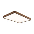 Load image into Gallery viewer, Farmhouze Light - Rustic Walnut Wood Dimmable LED Rectangle Ceiling Light - Ceiling Light - 23.6 In - 
