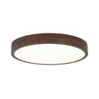 Load image into Gallery viewer, Farmhouze Light - Rustic Walnut Wood Dimmable LED Round Ceiling Light - Ceiling Light - 19.7 in - 
