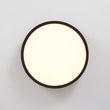 Load image into Gallery viewer, Farmhouze Light - Rustic Walnut Wood Dimmable LED Round Ceiling Light - Ceiling Light - 19.7 in - 
