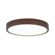 Load image into Gallery viewer, Farmhouze Light - Rustic Walnut Wood Dimmable LED Round Ceiling Light - Ceiling Light - 19.7 in - 

