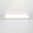 Load image into Gallery viewer, Farmhouze Light - Rustic Wooden LED Long Oval Semi Flush Ceiling Light - Ceiling Light - White - 
