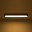 Load image into Gallery viewer, Farmhouze Light - Rustic Wooden LED Long Oval Semi Flush Ceiling Light - Ceiling Light - White - 
