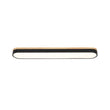 Load image into Gallery viewer, Farmhouze Light - Rustic Wooden LED Long Oval Semi Flush Ceiling Light - Ceiling Light - White - 
