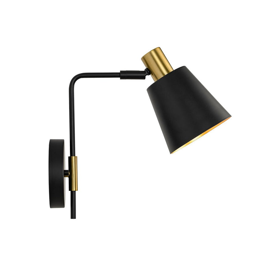 Farmhouze Light - Scandinavian 90 - Degree Rotation Head Conical Wall Light - Wall Sconce - 1 Pack - 
