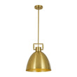 Load image into Gallery viewer, Farmhouze Light-Scandinavian Minimalist Brass Metal Dome Pendant Kitchen Light-Pendant-Brass-
