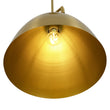 Load image into Gallery viewer, Farmhouze Light-Scandinavian Minimalist Brass Metal Dome Pendant Kitchen Light-Pendant-Brass-
