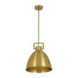Load image into Gallery viewer, Farmhouze Light-Scandinavian Minimalist Brass Metal Dome Pendant Kitchen Light-Pendant-Brass-
