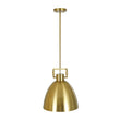Load image into Gallery viewer, Farmhouze Light-Scandinavian Minimalist Brass Metal Dome Pendant Kitchen Light-Pendant-Brass-

