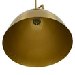 Load image into Gallery viewer, Farmhouze Light-Scandinavian Minimalist Brass Metal Dome Pendant Kitchen Light-Pendant-Brass-
