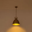 Load image into Gallery viewer, Farmhouze Light-Scandinavian Minimalist Brass Metal Dome Pendant Kitchen Light-Pendant-Brass-
