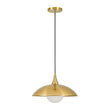 Load image into Gallery viewer, Farmhouze Light-Shaker Farmhouse 1-Light Brass Metal Dome Kitchen Pendant-Pendant-2 Packs-

