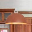Load image into Gallery viewer, Farmhouze Light-Shaker Minimalist 1-Light Iron Dome Kitchen Pendant-Pendant-Blue-
