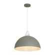 Load image into Gallery viewer, Farmhouze Light-Shaker Minimalist 1-Light Iron Dome Kitchen Pendant-Pendant-Gray-
