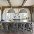 Load image into Gallery viewer, Farmhouze Light-Shaker Minimalist 1-Light Iron Dome Kitchen Pendant-Pendant-Oatmeal Beige-
