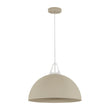 Load image into Gallery viewer, Farmhouze Light-Shaker Minimalist 1-Light Iron Dome Kitchen Pendant-Pendant-Oatmeal Beige-
