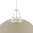 Load image into Gallery viewer, Farmhouze Light-Shaker Minimalist 1-Light Iron Dome Kitchen Pendant-Pendant-Oatmeal Beige-

