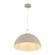 Load image into Gallery viewer, Farmhouze Light-Shaker Minimalist 1-Light Iron Dome Kitchen Pendant-Pendant-Oatmeal Beige-
