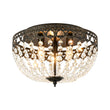 Load image into Gallery viewer, Farmhouze Light-Spanish Bronze Round Cascaded Crystal Cage Ceiling Light-Ceiling Light-Dark Bronze-
