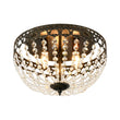 Load image into Gallery viewer, Farmhouze Light-Spanish Bronze Round Cascaded Crystal Cage Ceiling Light-Ceiling Light-Dark Bronze-
