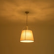 Load image into Gallery viewer, Farmhouze Light-Spanish Farmhouse 4-Light Drum Beige Linen Lantern Pendant-Chandelier-19.7 in-
