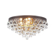 Load image into Gallery viewer, Farmhouze Light-Spanish Retro Layered Luxury Crystal Drops Round Ceiling Light-Ceiling Light-Oil-Rubbed Bronze-
