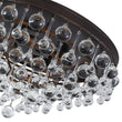 Load image into Gallery viewer, Farmhouze Light-Spanish Retro Layered Luxury Crystal Drops Round Ceiling Light-Ceiling Light-Oil-Rubbed Bronze-
