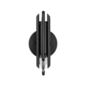 Farmhouze Light - Statement Cylindrical Pipe Bathroom Single Wall Light - Wall Sconce - Chrome - 