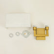 Load image into Gallery viewer, Farmhouze Light-Vintage 2-Light Fabric Square Brass Wall Lamp-Wall Sconce-2 Packs-
