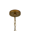Load image into Gallery viewer, Farmhouze Light-Vintage 4-Light Antique Gold Metal Cylinder Cage Lantern Pendant-Ceiling Light-21.7 in-
