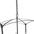 Load image into Gallery viewer, Farmhouze Light-Vintage 5-Light Candle Arched Square Cage Chandelier-Ceiling Light-Black-
