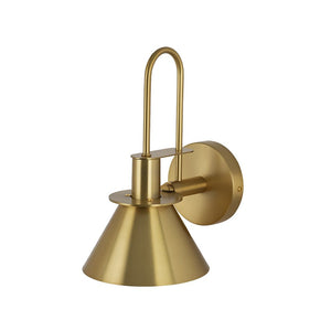 Farmhouze Light - Vintage Bedroom Bedside Wall Lamp - Wall Sconce - Brass - 