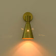 Load image into Gallery viewer, Farmhouze Light-Vintage Brass 1-Light Perforated Cone Arm Wall Sconce-Wall Sconce-2 Packs-
