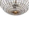 Load image into Gallery viewer, Farmhouze Light-Vintage Distressed Bronze Round Crystal Cage Ceiling Light-Ceiling Light-Bronze-
