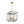 Load image into Gallery viewer, Farmhouze Light - Vintage Farmhouse 2 - Layer Metal Square Cage Chandelier - Chandelier - 4 Bulbs - 
