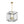 Load image into Gallery viewer, Farmhouze Light - Vintage Farmhouse 2 - Layer Metal Square Cage Chandelier - Chandelier - 4 Bulbs - 
