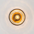 Load image into Gallery viewer, Farmhouze Light-Vintage Hand-Blown Molten Amber Glass Shade Ceiling Light-Ceiling Light-Saucer - 2 Packs-
