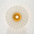 Load image into Gallery viewer, Farmhouze Light-Vintage Luxe 1-Light Faceted Crystal Sphere Cage Semi Flush-Ceiling Light-Radial Sphere-
