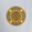 Load image into Gallery viewer, Farmhouze Light-Vintage Luxe 2-Tier Brass Dazzling Crystal Round Ceiling Light-Ceiling Light-15.7 in-
