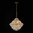 Load image into Gallery viewer, Farmhouze Light-Vintage Luxe Bronze Dazzling Crystal Orb Cage Chandelier-Chandelier-17.3 in-

