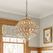 Load image into Gallery viewer, Farmhouze Light-Vintage Luxe Bronze Dazzling Crystal Orb Cage Chandelier-Chandelier-17.3 in-
