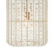 Load image into Gallery viewer, Farmhouze Light-Vintage Luxe Faceted Crystal Tall Cylindrical Cage Ceiling Light-Ceiling Light-Brass-
