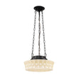 Load image into Gallery viewer, Farmhouze Light - Vintage Rococo Round Embossed Milky Glass Dimmable LED Pendant - Pendant - White Glass - 
