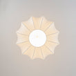 Load image into Gallery viewer, Farmhouze Light-Vintage Round Pleated Cage White Silk Ceiling Light-Ceiling Light-19.7 in-
