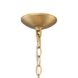 Load image into Gallery viewer, Farmhouze Light-Vintage Single White Fabric Brass Curved Metal Lantern Pendant-Chandelier-Brass-
