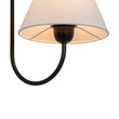 Load image into Gallery viewer, Farmhouze Light-Vintage White Fabric Shade 2-Light Vanity Wall Sconce-Wall Sconce-Brass-

